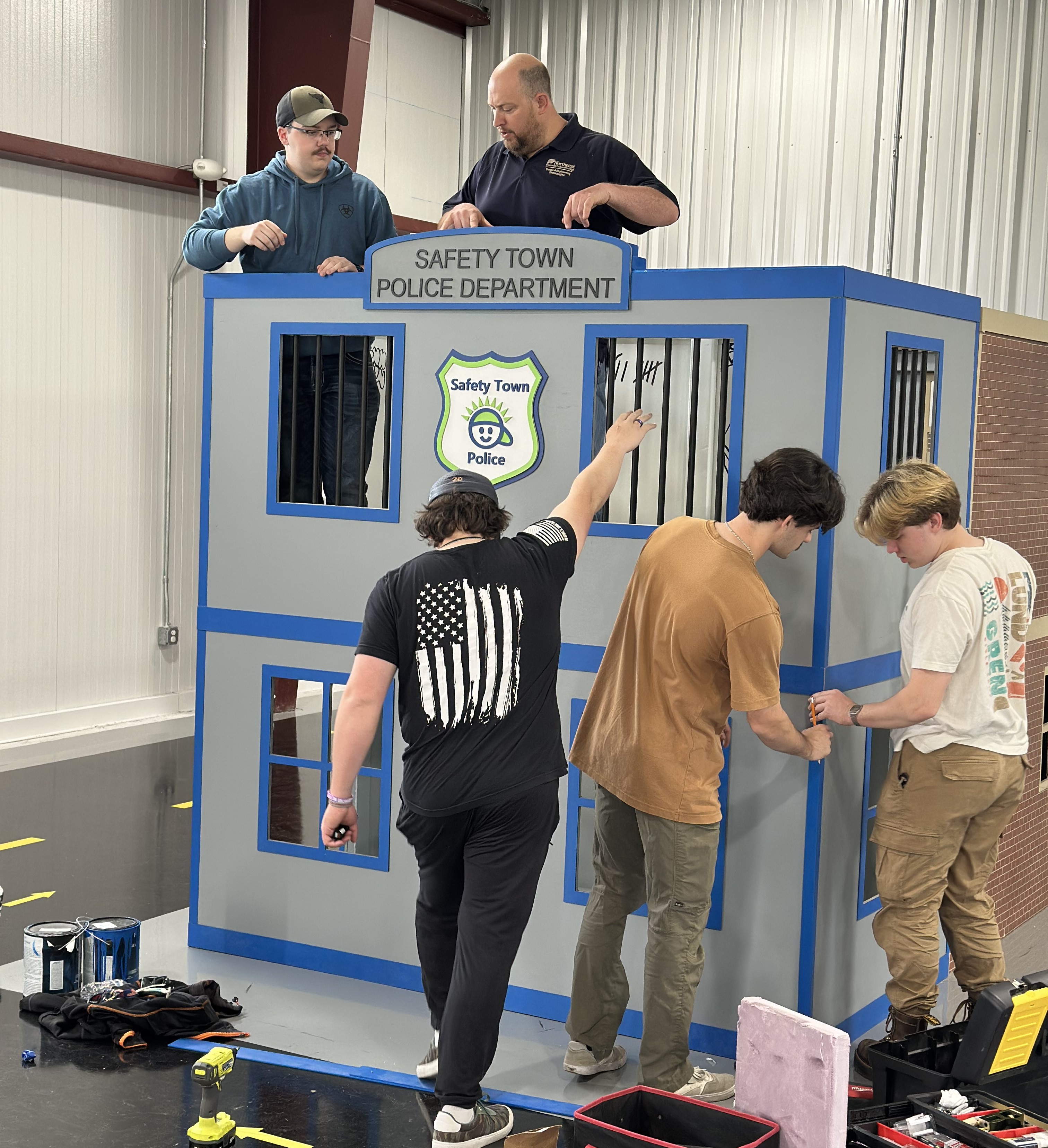 NWTC Students Bring Skills to Life at Safety Town