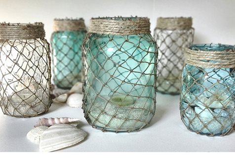 "By the Sea" Mason Jar Make & Take