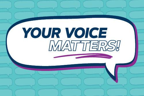 Your voice matters!