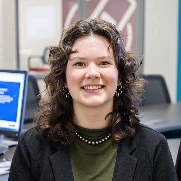Kaelynn Hauser took several dual credit classes in high school – earning both college and high school credit for those classes.