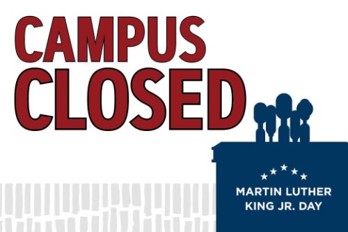 Martin Luther King Jr. Day - College Closed