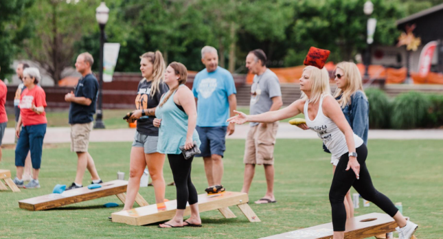 Enjoy some fun games and a great lunch!