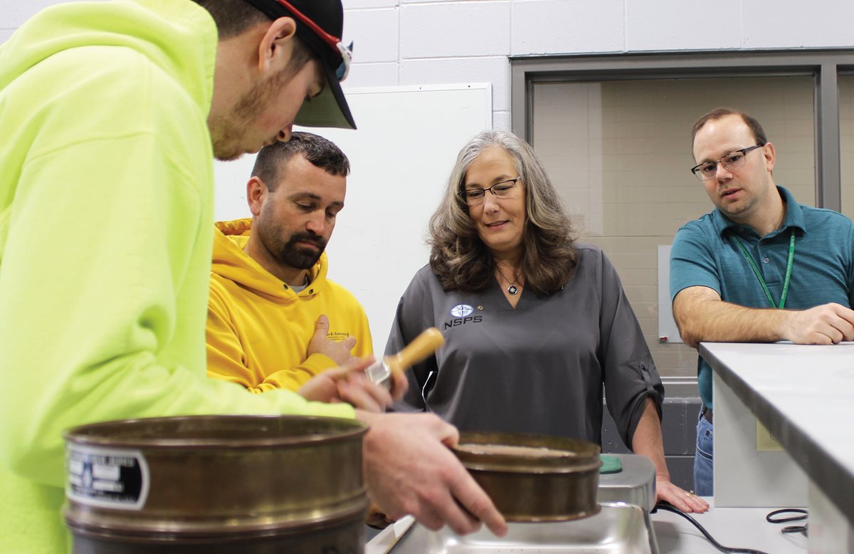 "It completely changed my life" - Lisa Van Horn, president of the National Society of Professional Surveyors, on her education at NWTC