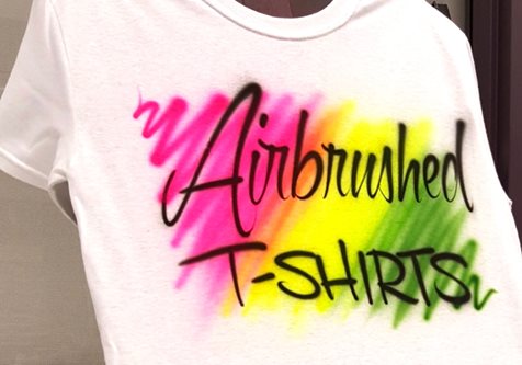 Free Custom Air Brush T-Shirts