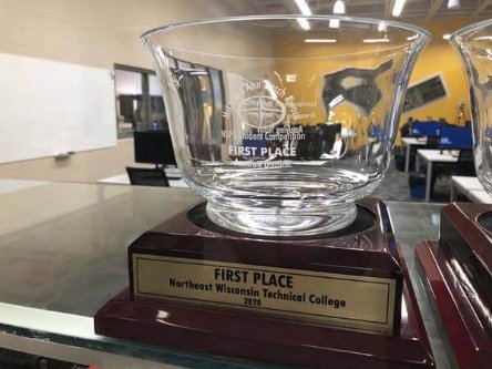 Another first place win for NWTC Civil Engineering Technology students