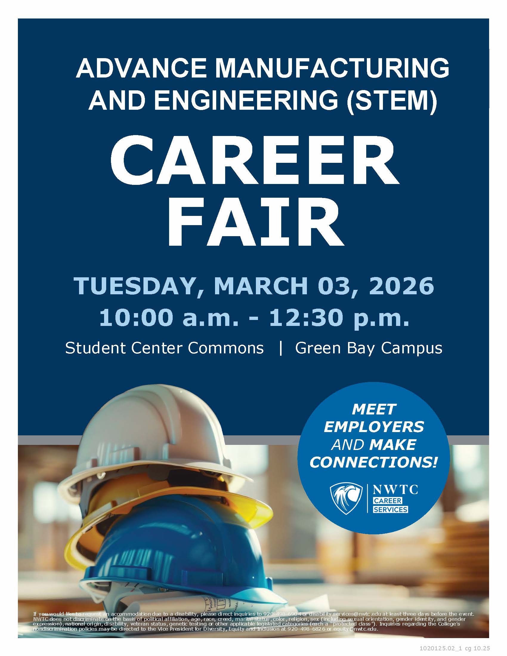 Advance Manufacturing and Engineering STEM Career Fair Spring 2026