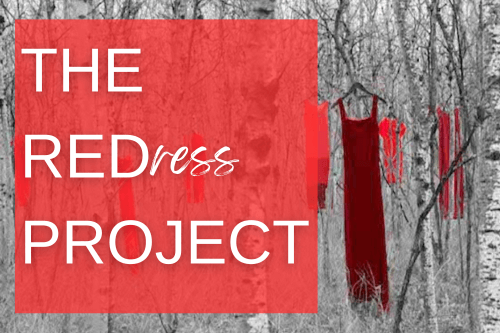 The REDress Project by artist Jaime Black