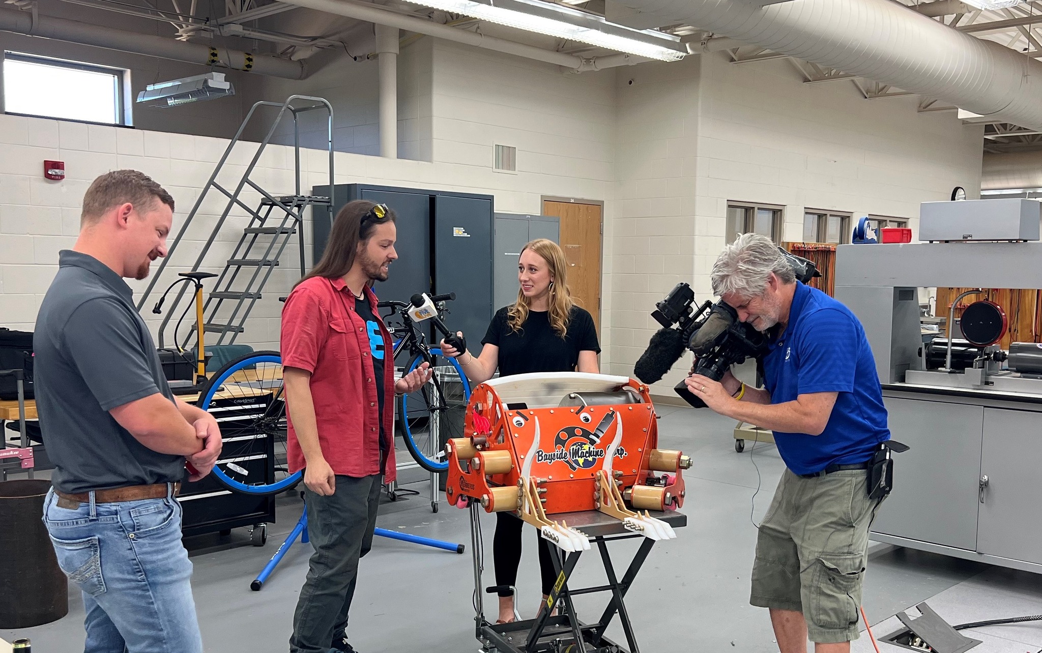 Students put their coding skills to the test as they participate in the BattleBots