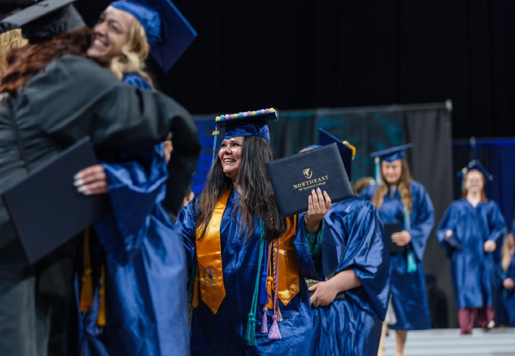 Image of NWTC students graduating in 2025