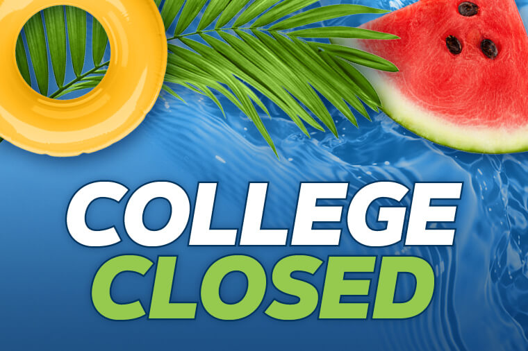 Closed for Memorial Day week - May 24 - 30