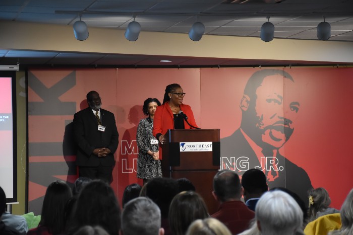 Community gathers at NWTC to honor Dr. King’s legacy through youth voices, reflection, and collective purpose