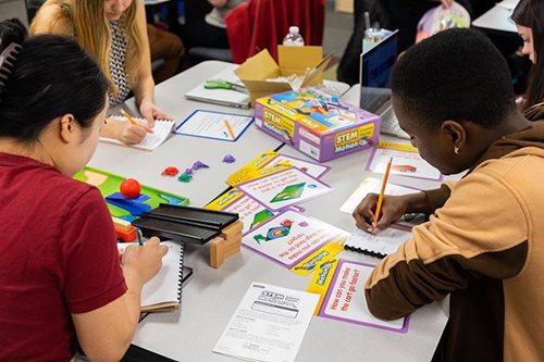 Prepare to make a lasting impact in the lives of students and families with NWTC Education programs. You'll learn from experienced educators and gain hands-on experience. Whether you dream of being a day care teacher, center administrator, substitute teacher, paraeducator, or other classroom professional, we offer flexible pathways to help you advance a meaningful teaching career.