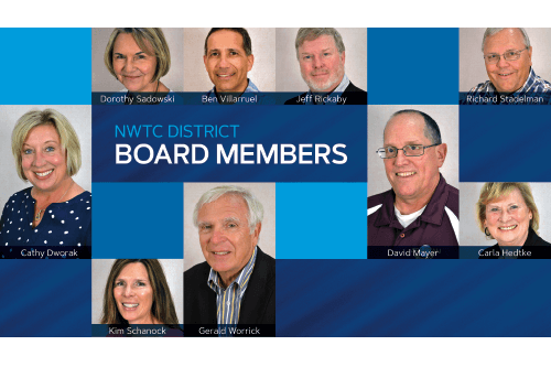 Photos of the NWTC District Board members