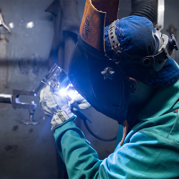 Kalev Nelsen is turning his passion for welding into a career. On track to graduate in May from the Welding technical diploma program at NWTC Marinette, the Crivitz resident hopes to obtain a welding 