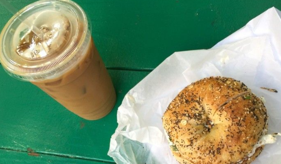 NWTC Marinette Campus Iced Coffee and Gourmet Bagels