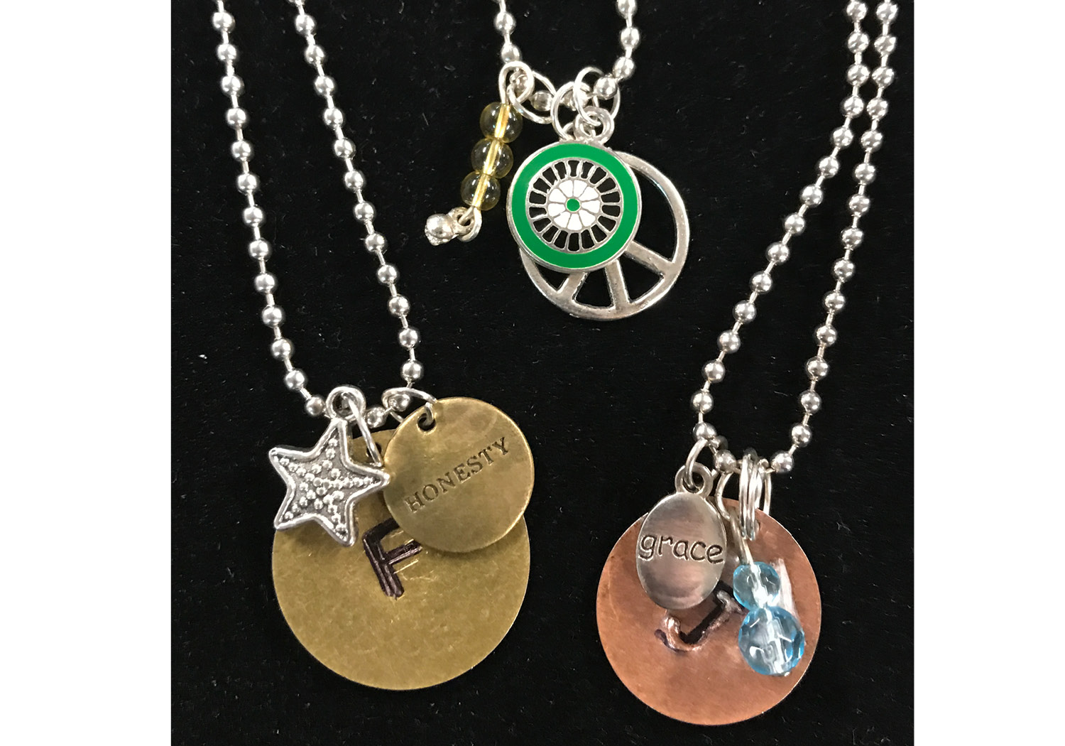 Customize your charm with your initial!