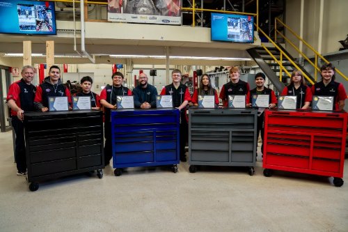 City Stadium Automotive Students Earn College Credit, Technical Diploma in High School