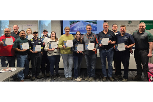 GBP invests in their workforce through  ongoing training at NWTC. For  example, a group of GBP employees  recently completed Lean Six Sigma  Yellow Belt training/certification. 
