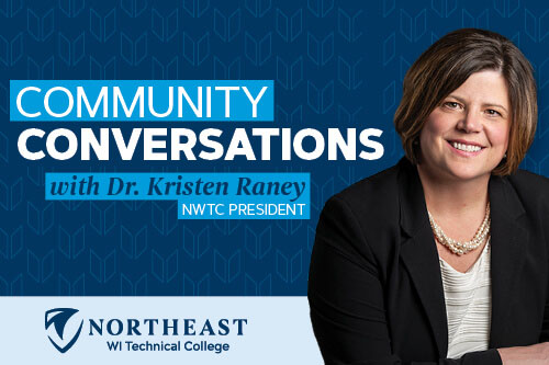 Community Conversations with Dr. Kristen Raney graphic