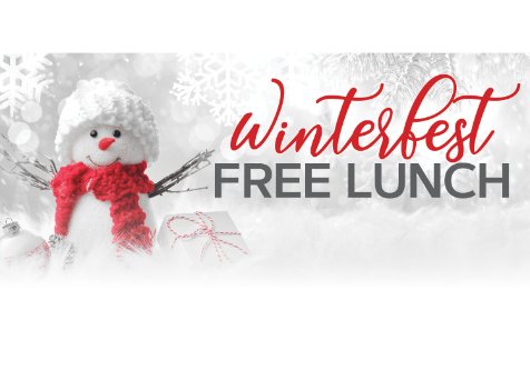 Free Lunch! Student Appreciation Winterfest
