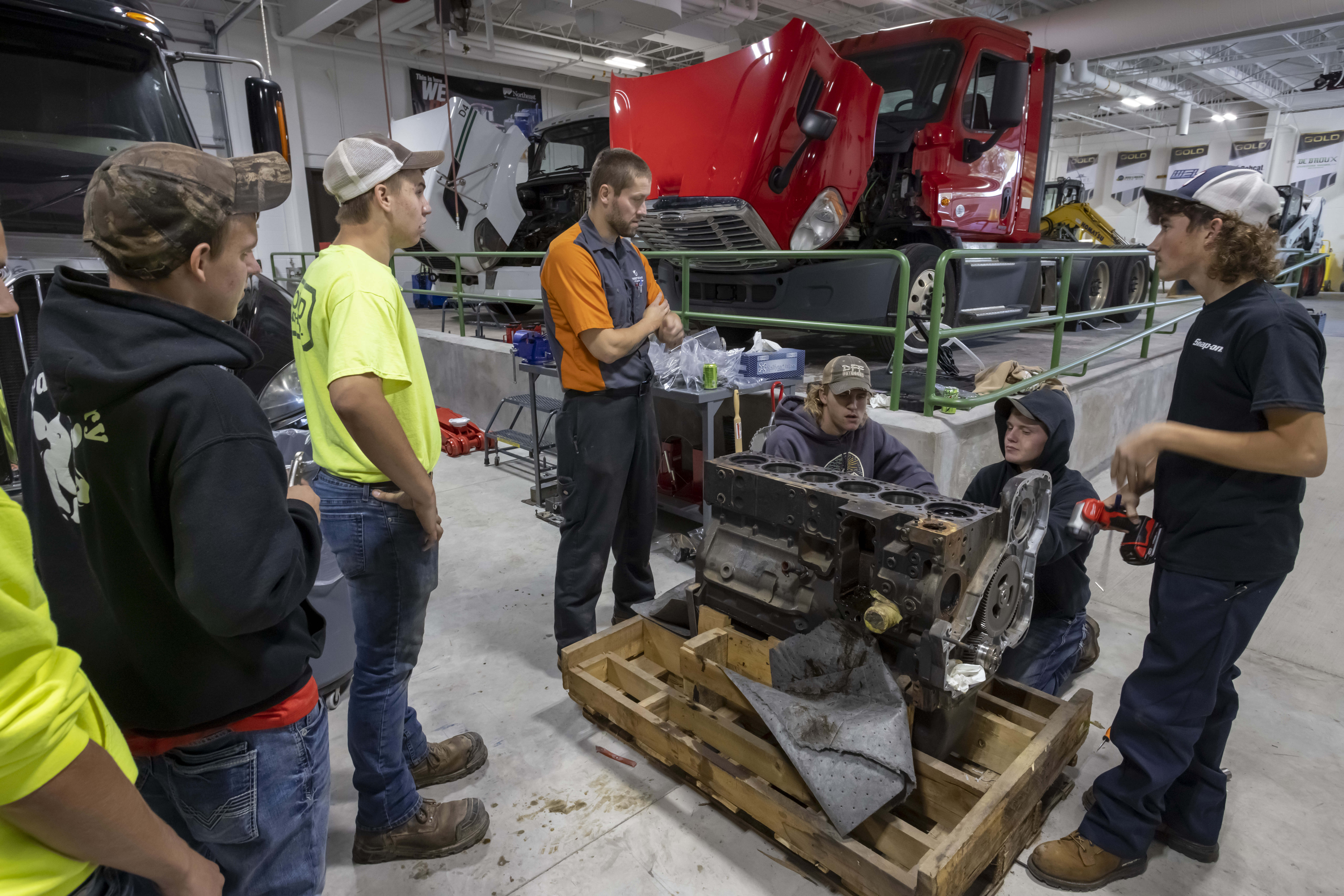 NWTC and Luxemburg-Casco School District Team Up to Offer Wisconsin's First Diesel-Only High School Education Program