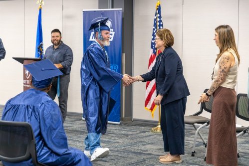 NWTC and Wisconsin Department of Corrections celebrate Industrial Maintenance Certificate graduates