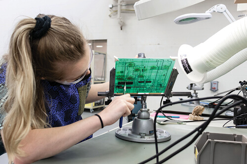 NWTC’s biomedical electronics program fills crucial gaps in the healthcare workforce