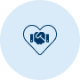 heart and handshake icon