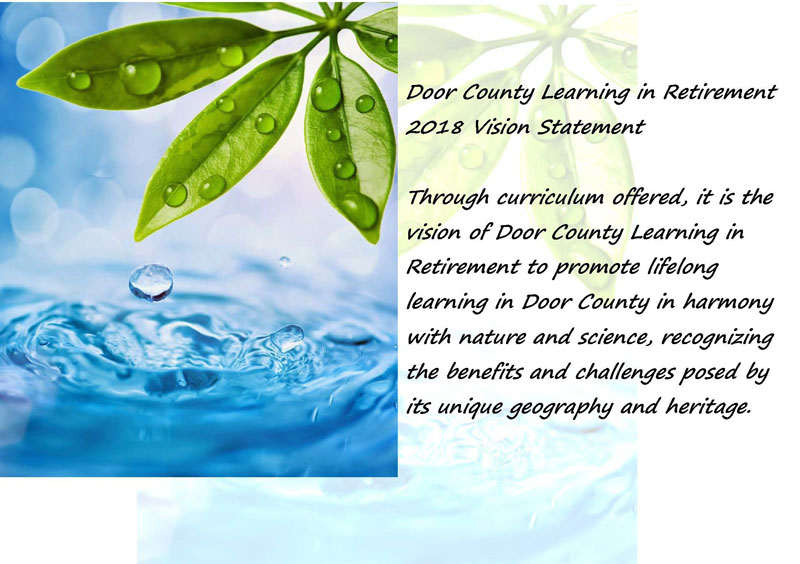 Door County Learning in Retirement Vision Statement