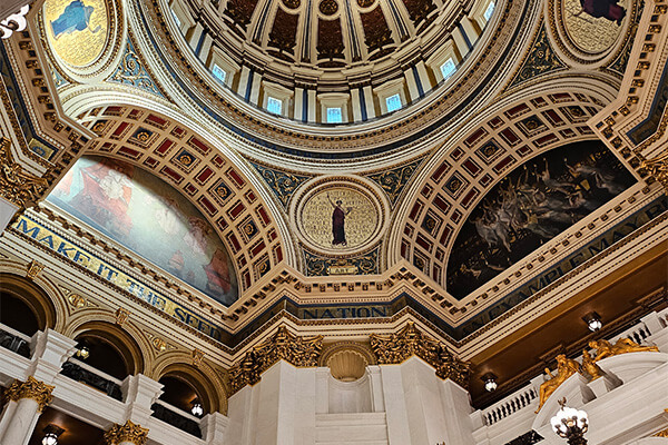 Ceiling at the Capitol