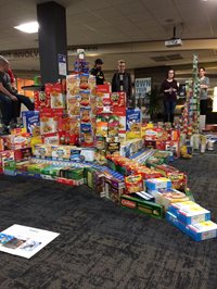 Non-Perishable Architectural Build Competition, October 2018.
