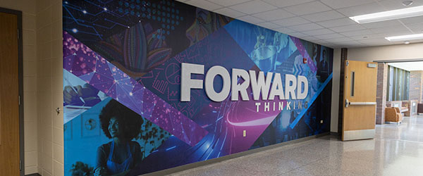 Forward Thinking wall mural