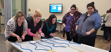Students participate in club activities
