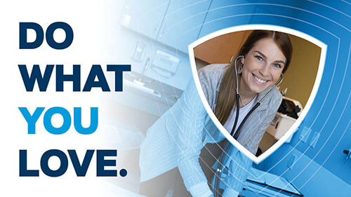 NWTC Student with Do What You Love text