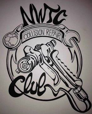 Collision repair club logo