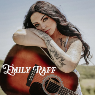 Emily Raff posed with her guitar
