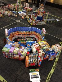 Non-Perishable Architectural Build Competition, October 2018.