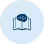 book and brain icon