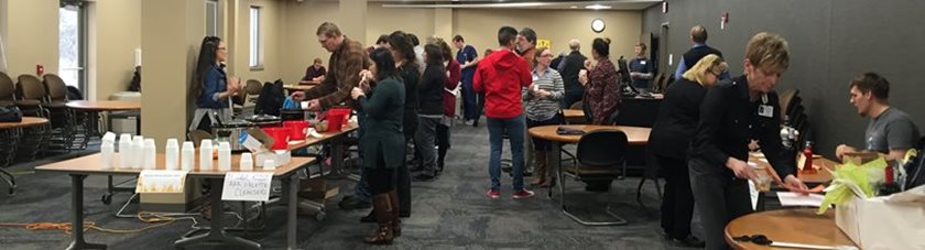 Leadership in Action Chili Cookoff in the Eagle Event Center