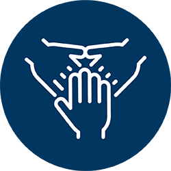 Get involved hands icon