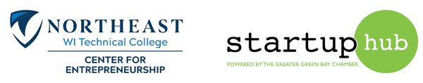 NWTC and Startup Hub logos