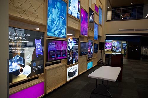 Innovative Technologies are showcased in the Engineering Atrium