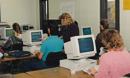 1990s computers in the classroom